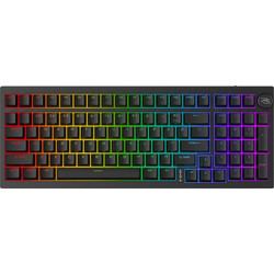 Proove Slicker Ασύρματο Μηχανικό Gaming Πληκτρολόγιο με Outemu Red Διακόπτες RGB Black