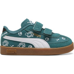 Puma Club II Era Παιδικά Sneakers Πράσινα 405800-01
