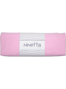 Ninetta Bebe Βρεφικό Σεντόνι Κούνιας Βαμβακερό με Λάστιχο 70x140 Pink