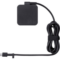 Asus USB-C Φορτιστής Laptop 65W με Ενσωματωμένο Καλώδιο Τροφοδοσίας