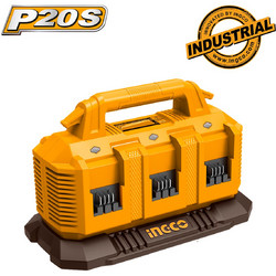 Ingco FCLI2064 Φορτιστής Εργαλείων 20V 6 Θέσεων