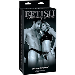 Pipedream Fetish Fantasy Hollow Harness Strap On με Dildo 14.5cm Μαύρο