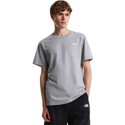 The North Face Evolution Simple Dome Ανδρικό Αθλητικό T-Shirt Γκρι NF0A8CZ2CQO