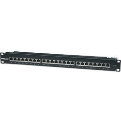 Intellinet 720038 Ethernet Patch Panel Rack 1U 24 Θυρών Cat.6 Shielded FTP