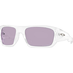 Oakley OO9486 14 Ανδρικά Γυαλιά Ηλίου Ορθογώνια Κοκάλινα Λευκά με Γκρι Φακό