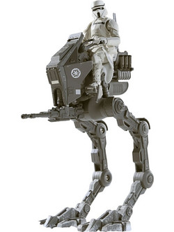 Hasbro Star Wars The Vintage Collection Imperial Remnant AT-RT Σετ Φιγούρες Δράσης για 4+ Ετών 10cm