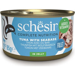 Schesir Complete Nutrition Adult with Tuna & Seabass in Jelly 85gr
