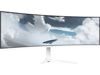 Arozzi NoVa Ultrawide VA HDR Curved Gaming Monitor 49" 5120x1440 165Hz 4ms White