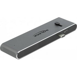 DeLOCK 87752 Dual USB-C Docking Station με HDMI PD και Σύνδεση 2 Οθονών