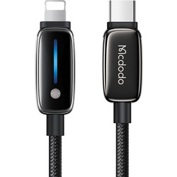 Mcdodo CA-0050 Braided USB-C to Lightning Cable 36W 1.2m Black