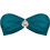 Rock Club Bikini Top Strapless Πετρόλ BP-2462-333