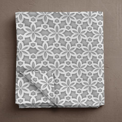 Isadore Lorraine Σεντόνι Υπέρδιπλο 220x260 Elegant Grey
