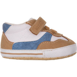 Chicco Βρεφικά Sneakers Αγκαλιάς Άσπρο Ταμπά Μπλε 2207300-360