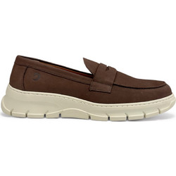 Commanchero Ανδρικά Μοκασίνια Loafers Δερμάτινα Καφέ 72465-222