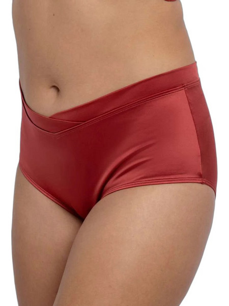 Dorina Mysterio Ψηλόμεσο Bikini Boxer Μπορντό FXMI0028MI128-RD0080