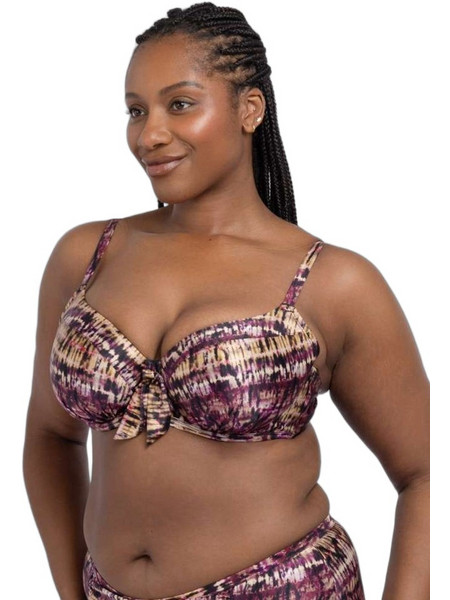 Dorina Bikini Top με Ενίσχυση Μπορντό FXBK0013MI128-CO0075