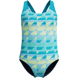 Speedo Αθλητικό Παιδικό Μαγιό Ολόσωμο για Κορίτσι Γαλάζιο Τιρκουάζ 8-003750002