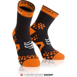 Compressport Racket Ανδρικές Κάλτσες Ψηλές με Σχέδια Μαύρες SSR-RKT99
