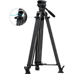 SmallRig 5580 FreeSpeed Heavy-Duty Carbon Fiber With Head