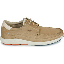 Fluchos Ανδρικά Μοκασίνια Boat Shoes Καστόρινα Μπεζ F2149