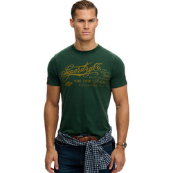 Superdry Ανδρικό Αθλητικό T-Shirt Πράσινο M1012352A-27E