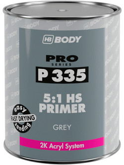 HB Body 5/1 335 Grey Αστάρι 1lt