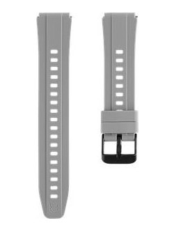 Tactical Quick Release Λουράκι Σιλικόνης Grey (Universal 18mm)