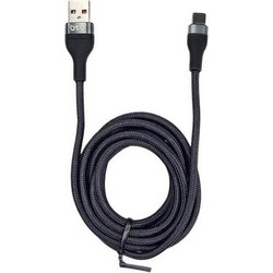 Otu DL202-C Braided USB-A to USB-C 2m Black