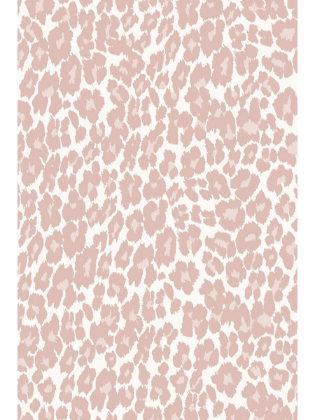 Charalambidis Textiles Σεντόνι Υπέρδιπλο με Λάστιχο 160x200+30cm Salonica Leopar Ροζ