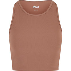 Urban Classics Γυναικείο Καλοκαιρινό Crop Top Ριπ Ταμπά TB7802-02803