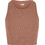 Urban Classics Γυναικείο Καλοκαιρινό Crop Top Ριπ Ταμπά TB7802-02803
