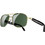 Blackview D1PRO-GD Ανδρικά Γυαλιά Ηλίου Aviator Κοκάλινα Μαύρα με Πράσινο Φακό
