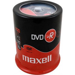 Maxell 275611 Εγγράψιμα DVD-R 16x 4.7GB Cake Box 100τμχ