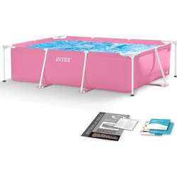 Intex Πισίνα Πλαστική με Μεταλλικό Σκελετό 220x150x60cm 28266