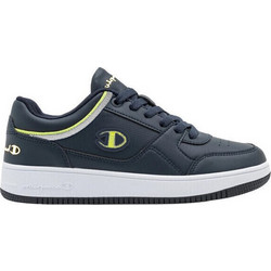 Champion Rebound Παιδικά Sneakers Navy Μπλε Lime S32407-BS507