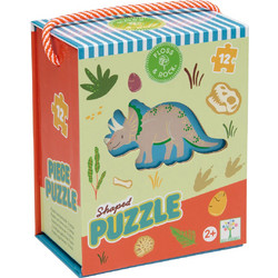 Παιδικό Puzzle Floss & Rock Dino 12 Κομμάτια