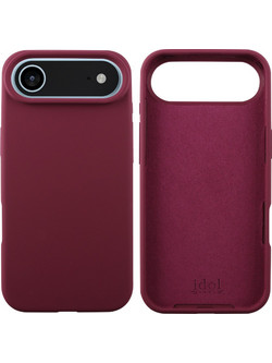 Idol 1991 Velvet Elite Side Camera Guard Back Cover Burgundy (iPhone Air)