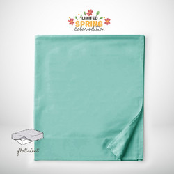 Isadore Lorraine Σεντόνι Υπέρδιπλο Βαμβακερό 220x260 Limited Spring Edition Aqua 02.01259