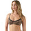 Minerva Bralette χωρίς Μπανέλα Καφέ Μαύρο 90-8152B-358