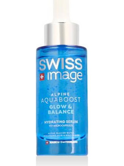 Swiss Image Alpine Aquaboost Glow & Balance Ενυδατικό Serum Προσώπου για Σύσφιξη 30ml