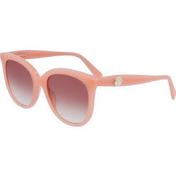 Longchamp LO731S 610 Γυναικεία Γυαλιά Ηλίου Πεταλούδα Κοκάλινα Ροζ με Καφέ Φακό