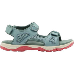 Jack Wolfskin Taraco Beach Παιδικά Πέδιλα για Αγόρι Πράσινο Mint Κοραλί 4039531-E0180