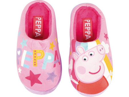 Arditex Peppa Pig Χειμερινές Παιδικές Παντόφλες για Κορίτσι με Γούνα Ροζ Φούξια PP16560