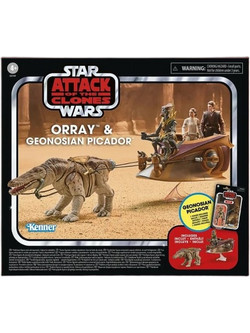 Hasbro Star Wars Attack of the Clones Orray & Geonosian Picador