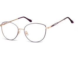 Sunoptic 888D Γυναικείος Σκελετός Γυαλιών Οράσεως Μεταλλικός Μωβ