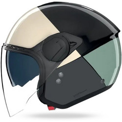 Nolan N20-2 Visor Blocco 354 Black Ivory Green Grey Anthracite Κράνος Μηχανής Jet 1200gr