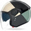Nolan N20-2 Visor Blocco 354 Black Ivory Green Grey Anthracite Κράνος Μηχανής Jet 1200gr