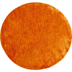 Kare Design Cosy Χειροποίητο Χαλί Στρογγυλό 200cm Πορτοκαλί