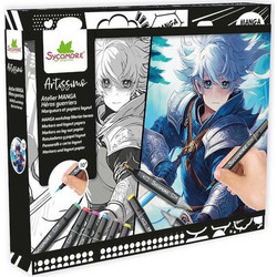 Sycomore Artissimo Manga Martial Arts Σετ Ζωγραφικής 28τμχ