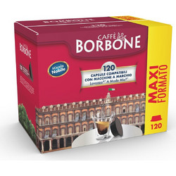 Borbone Κάψουλες Espresso Miscela Nobile Συμβατές με Μηχανή Lavazza A Modo Mio 120τμχ